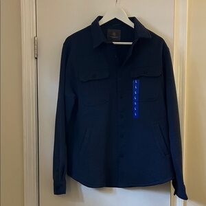 Men's Classic Navy Shirt Jacket